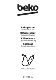 BEKO RDSA180K30WN - Kühlschrank-Gefrierkombination