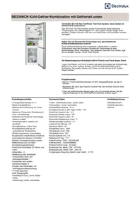 SB339NCN  -  925 054 880 ELECTROLUX