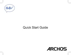ARCHOS SENCEINTE DOCKINGHELLO 7 - Tablette tactile