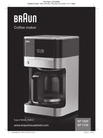 BRAUN HF7120BR - Cafetière