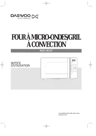DAEWOO KOC-9C3T - Micro-ondes