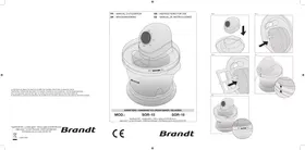 BRANDT SOR 17 ORANGE - Sorbetière