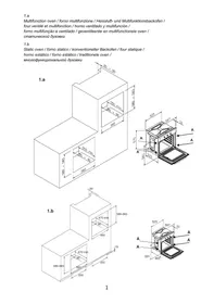 AIRLUX AFD40WH - Four encastrable