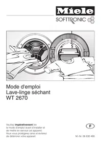 MIELE WT2670S - Lave-linge séchant