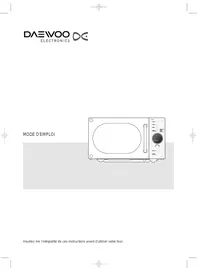 DAEWOO KOR-6L9RP - Micro-ondes