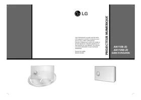 LG AN 110 W BLANC - Projecteur numérique