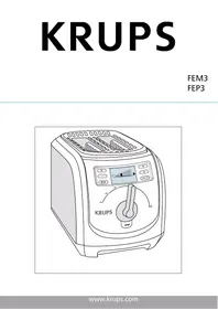 KRUPS FEM3.D5 - Grille-pain
