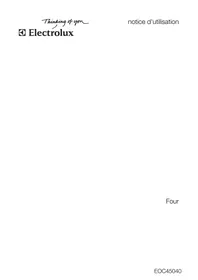 ELECTROLUX EOC45040X - Four électrique