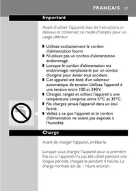 PHILIPS HQ48116 - Appareil électronique portable