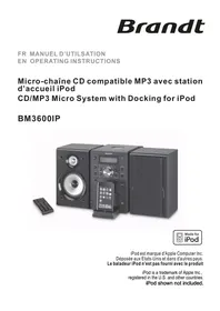 BRANDT BM 3600IP - Chaîne Hi-Fi