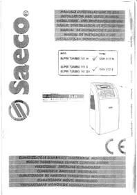 SAECO 101 EHC - Climatiseur