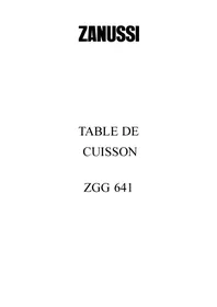 ZGG641IW ZANUSSI