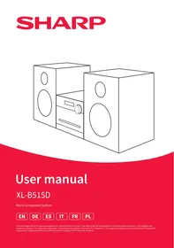 SHARP XL-B515D - Hi-Fi