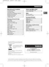 THOMSON DTH 900 - Lecteur DVD