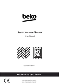 دليل BEKO ASPIRATEUR-ROBOTVRR94314VB مكنسة كهربائية