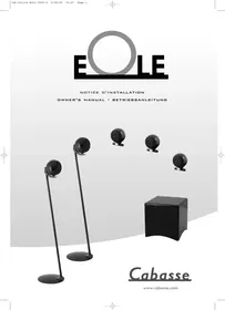 EOLE SYSTEM 2.1 CABASSE