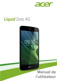 ACER LiQUiD ZEST 4G noir - Téléphone mobile