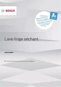 BOSCH WNA14409FF - Lave-linge séchant