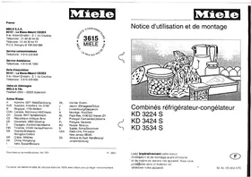 KD 3424 S/DF MIELE