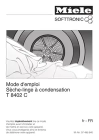 MIELE T8402C - Sèche-linge