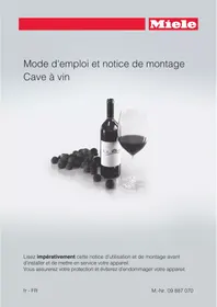 MIELE WT6321UG - Cave à vin