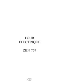ZANUSSI ZBN 767 X INOX - Four électrique
