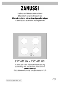 ZANUSSI ZKT 622 HX - Plaque de cuisson électrique