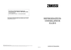 ZANUSSI ZA29S - Réfrigérateur-congélateur