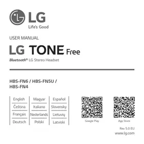 LG TONE FREE FN4 - Écouteur