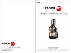 EXTRACTEUR JUS 240W FAGOR