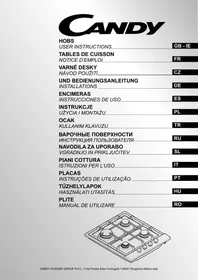 CANDY CLG 64 SPN NOIR - Főzőlap