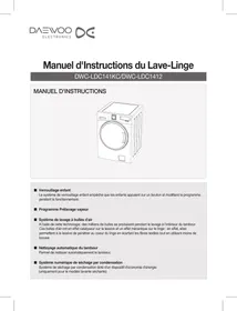 DAEWOO DWC-LCD1412S - Lave-linge