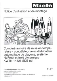 MIELE KWTN14826SDEED - Réfrigérateur-congélateur