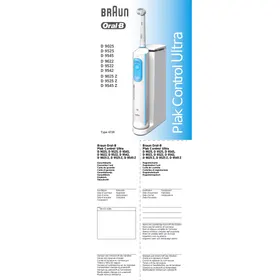 BRAUN DUO D9022 - Brosse à dents électrique