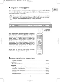 THOMSON DTH270ECO - Lecteur DVD