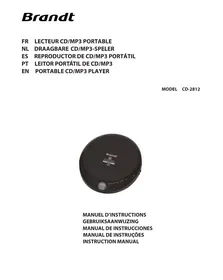 BRANDT CDCD-2812 - Baladeur CD
