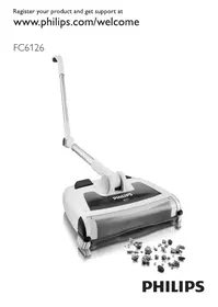 PHILIPS SWEEPER FC6126 - Balai mécanique