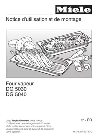 MIELE DG5040 - Four à vapeur