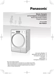 PANASONIC NH-P80G1WFRC - Sèche-linge