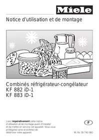 MIELE KF883ID1 - Réfrigérateur-congélateur