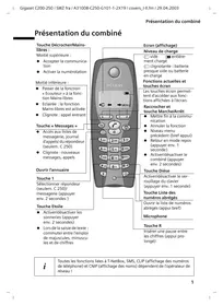 SIEMENS A31008-C250-G101-1-2X19 - Téléphone sans fil