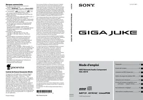 SONY NAC-HD1E - Composant audio numérique