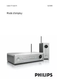 PHILIPS SLV5400/00 - Émetteur-récepteur audio/vidéo sans fil
