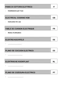 AIRLUX ATL 640 IX INOX - Table de cuisson electrique