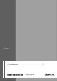 SIEMENS HB25D5L2 - Autocuiseur électrique