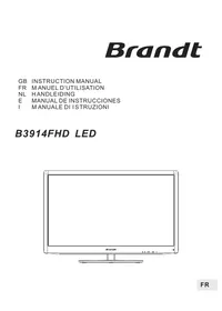 BRANDT B3914 - Télévision