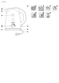PHILIPS HD4678/55 - Bouilloire électrique