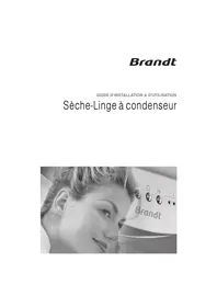 Notice BRANDT EFE 8731 Sèche-linge