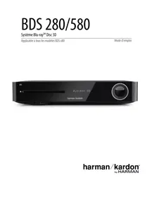 Notice HARMAN KARDON BDS780 Lecteur blu-ray