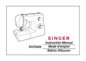 SINGER INITIALE - Machine à coudre